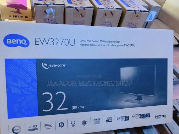 Sleek Design Benq(EW3270U)32” Uhd Premium Monitor · Photo 2