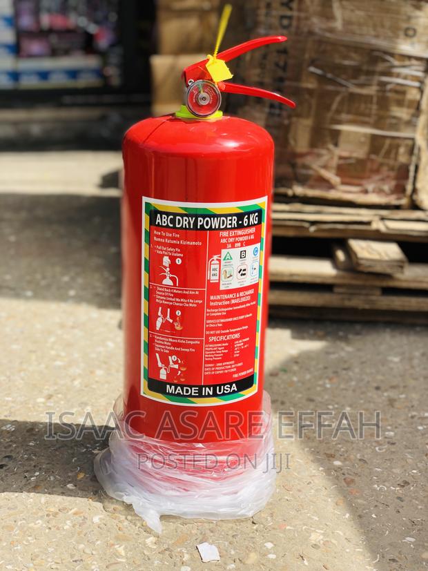 6KG Dry Chemical Powder Fire Extinguisher