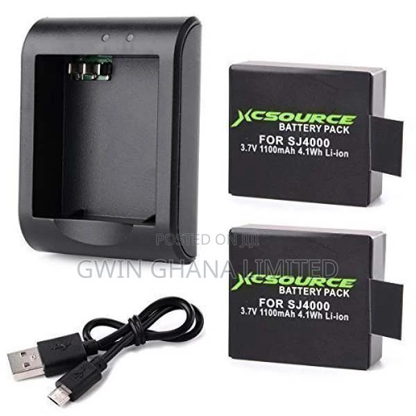 Action/Sport Camera Charger and Two Batteries