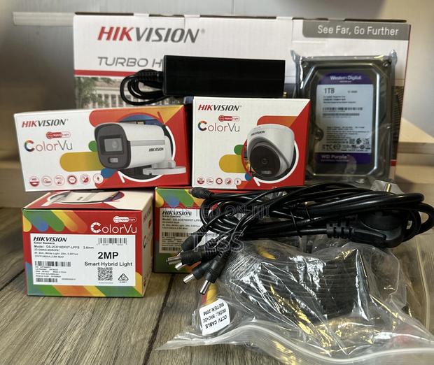 Hikvision 2mp 4ch Kit Full Color Audio+1tb Surveillance (Cv) · Photo 3
