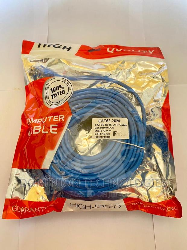 Top Edge Patch Cord 20M Cat6 Utp · Photo 2