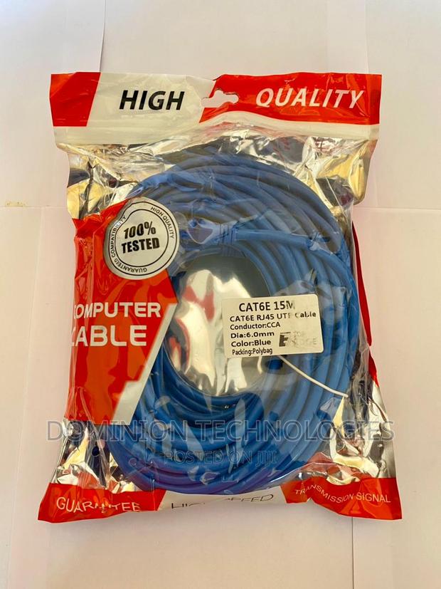 Top Edge Patch Cord 15m Cat6 Utp · Photo 2