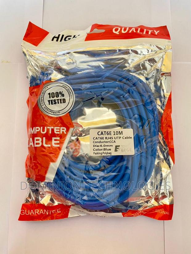 Top Edge Patch Cord 10M Cat6 Utp · Photo 2