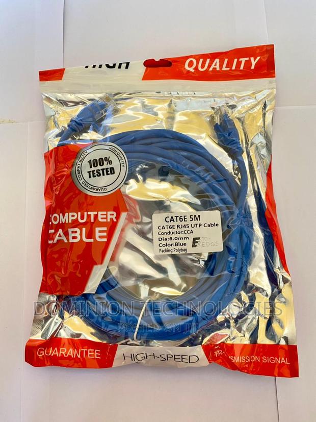 Top Edge Patch Cord 5M Cat6 Utp · Photo 2