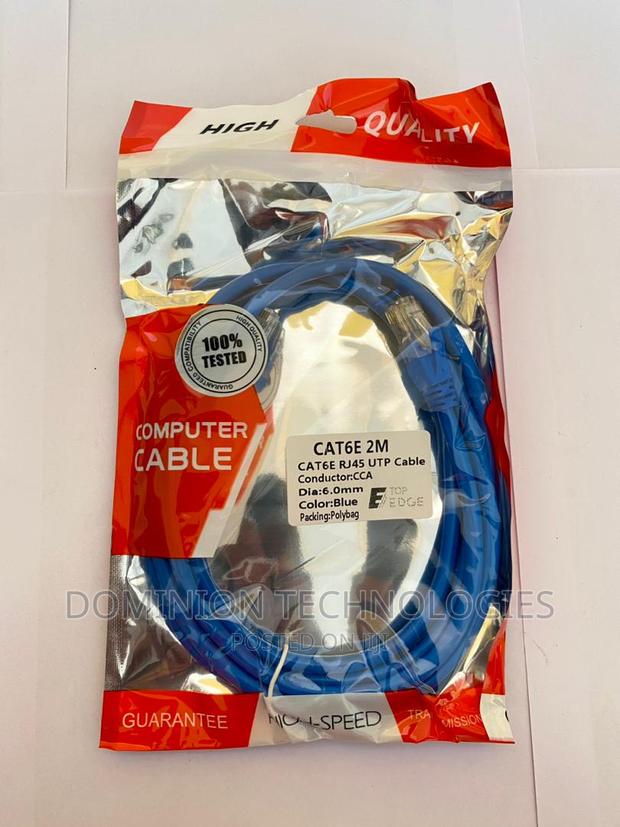 Top Edge Patch Cord 2M Cat6 Utp · Photo 2