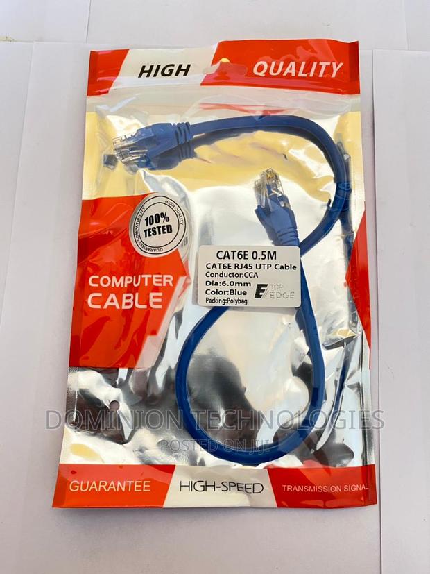 Top Edge Patch Cord 0.5M Cat6 Utp · Photo 2