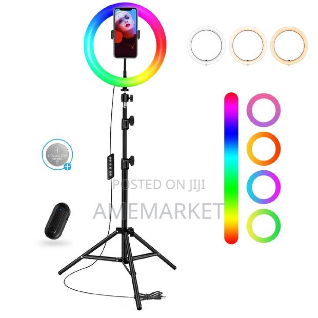 RGB Led Selfie Ring Light Tiktok Makeup Video · Photo 2