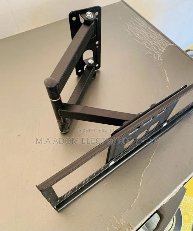 Authentic Adjustable Corner Tv Mount for 32”-55”(Black) · Photo 2