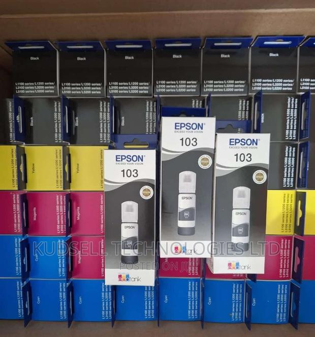 Epson Genuine Ink 103 Black Yellow Cyan Magenta · Photo 2