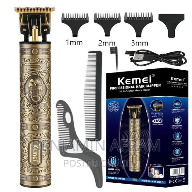 Kemei Rechargeable Cordless Hair Clippers KM-700D · Photo 3
