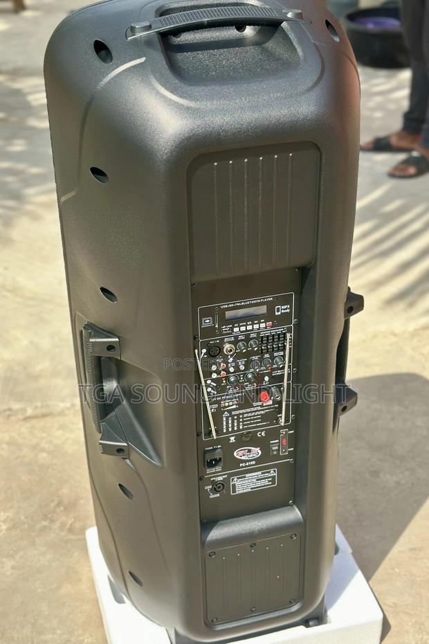 2 X 15 Inch Active Loudspeaker With Rechargeable Battery photo 2