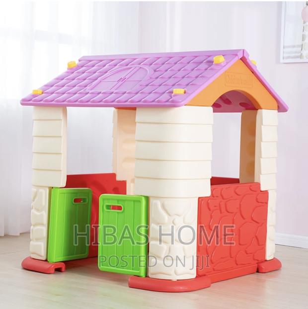 4.7ft Large Playhouses Kids Play House 120x115x115 · Photo 3