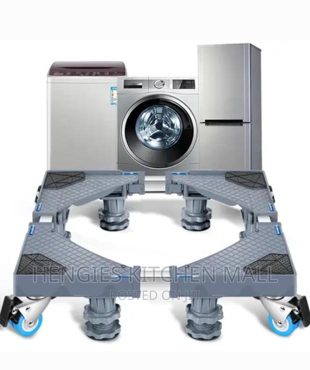 Adjustable Fridge Stand (4 Wheels + 4 Stands) · Photo 2