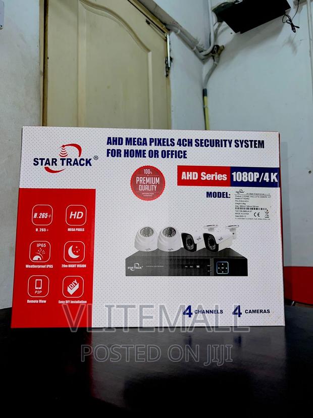 Star Track 4CH 2MP 4 Camera System - STTK04R2