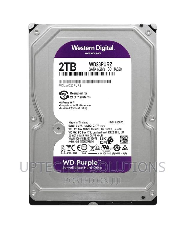 Wd Purple 2tb Surveillance Hard Disk Drive · Photo 2