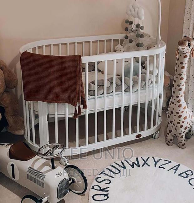 6 In 1 Multifunctional Baby Crib Cot · Photo 2