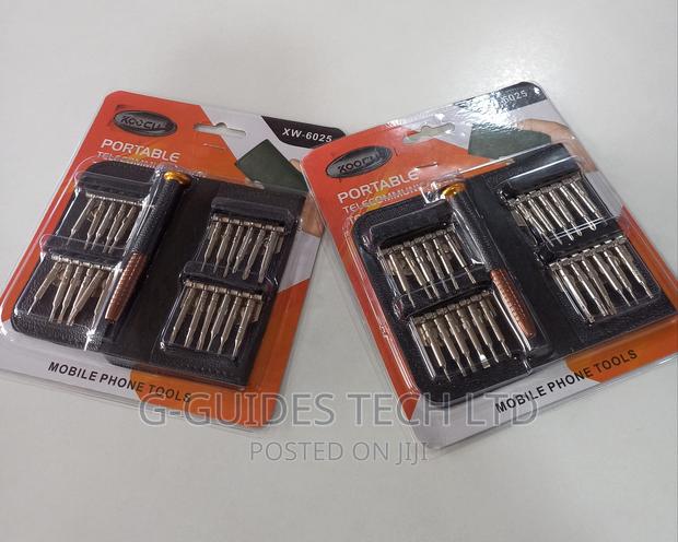 25 In 1 Screwdriver Set Xw-6025, Mobile Phone Repair Tool With Bag photo 4