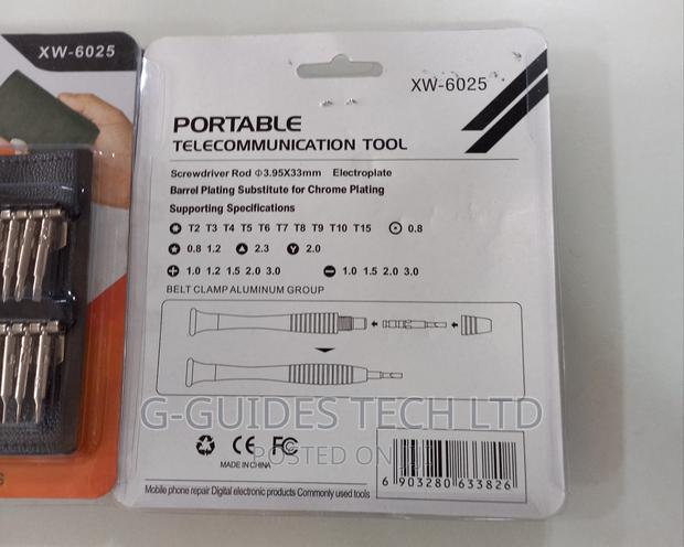 25 In 1 Screwdriver Set Xw-6025, Mobile Phone Repair Tool With Bag photo 5