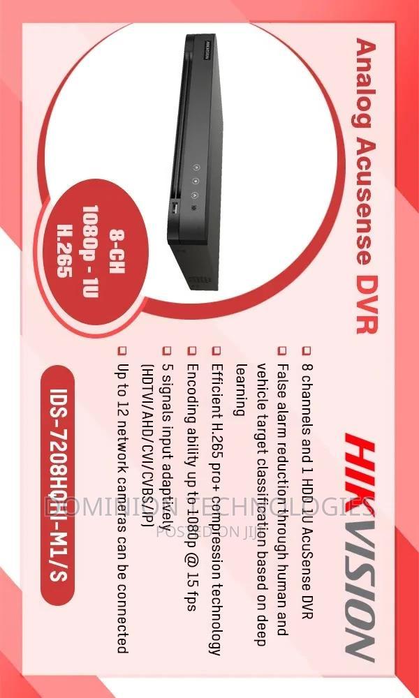 Hikvision Ids-7208hqhi-M1sα(C) 8ch Acusense DVR Audio · Photo 2