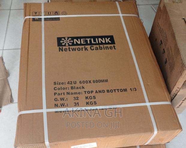42u Floor Standing Cabinet Rack 600x800 Glass Door · Photo 4