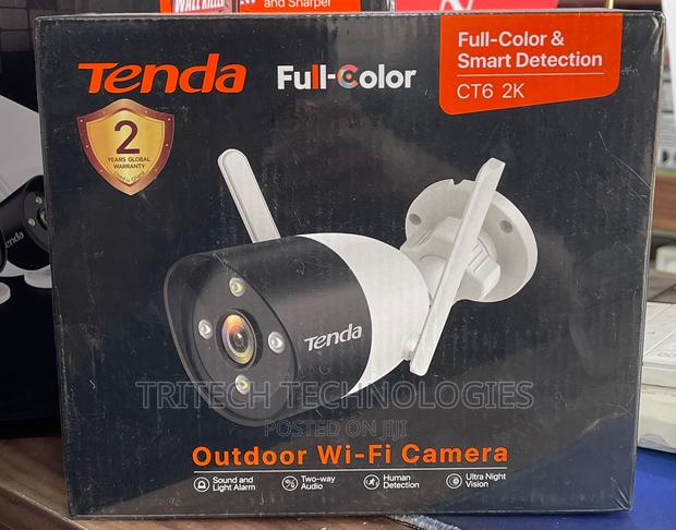 Tenda Ct6 Outdoor Wi-Fi Camera Full Color With Sound · Photo 3