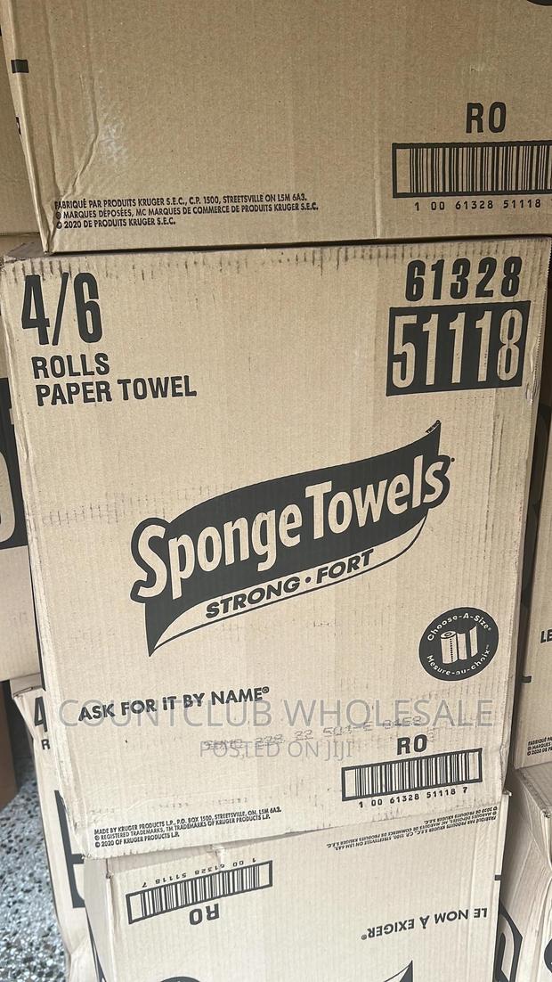 Sponge Towels Kitchen Tissue 24 Pk photo 2
