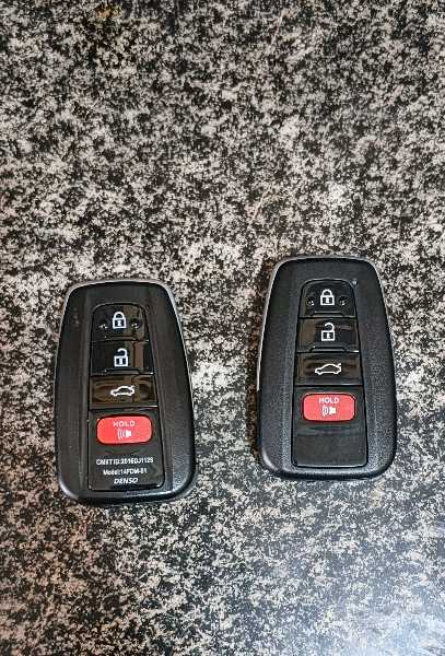 Toyota RAV4 and Toyota Highlander Smart Keys and Programming
