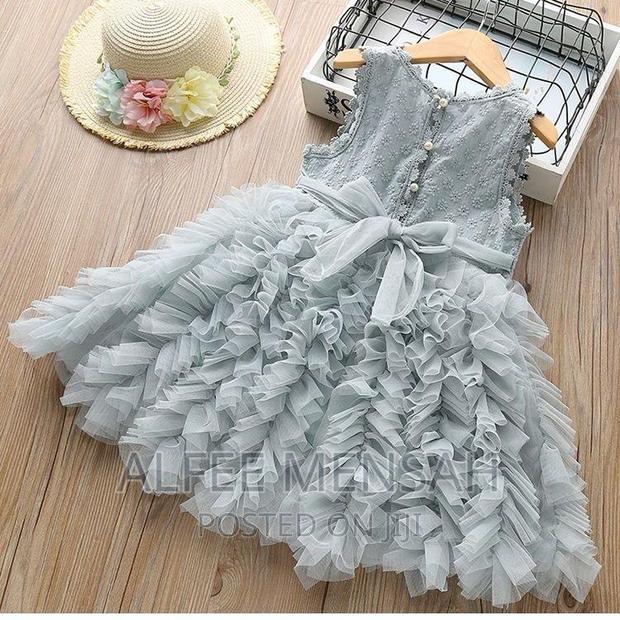 Casual Summer Lace Embroidered Puffy Dress