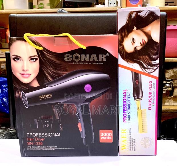 Sonar Hand Dryer With Hot Comb · Photo 2