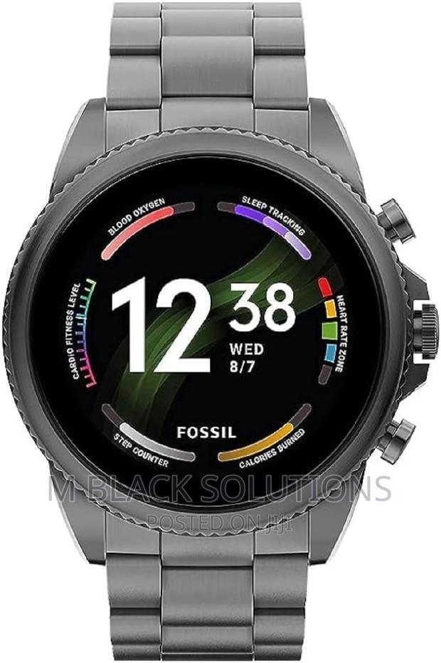 Fossil Gen 6 Smartwatch Smoke Stainless Steel · Photo 4