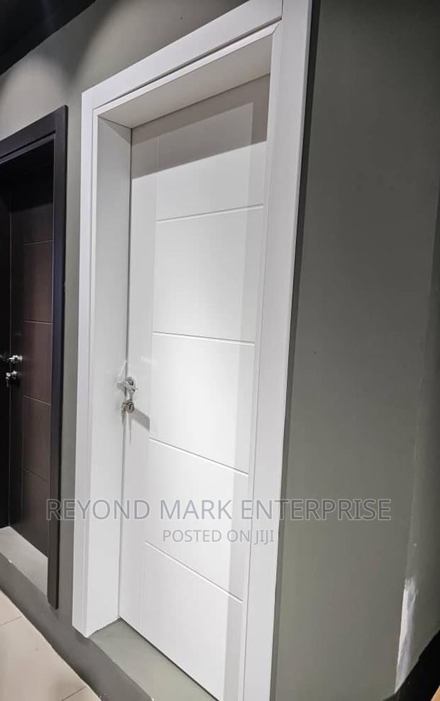 White Bedroom Door, Wooden Bedroom Door, Internal Door · Photo 2