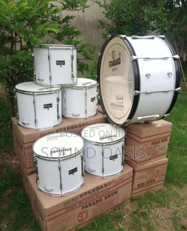 Standard Complete Marching Parade Drum Set – 6 Piece · Photo 2