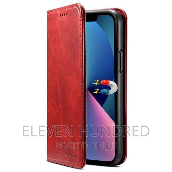 iPhone 15 /14/13/12/11/ Series Leather Flip Magnetic Case · Photo 4
