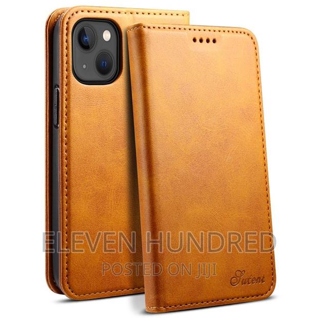 Apple iPhone 15 /14/13/12/11/ Series Leather Flip Cover · Photo 4