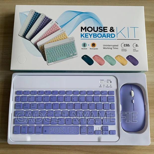 Bluetooth Keyboard and Mouse Combo -IOS,Android,Windows Etc. · Photo 4