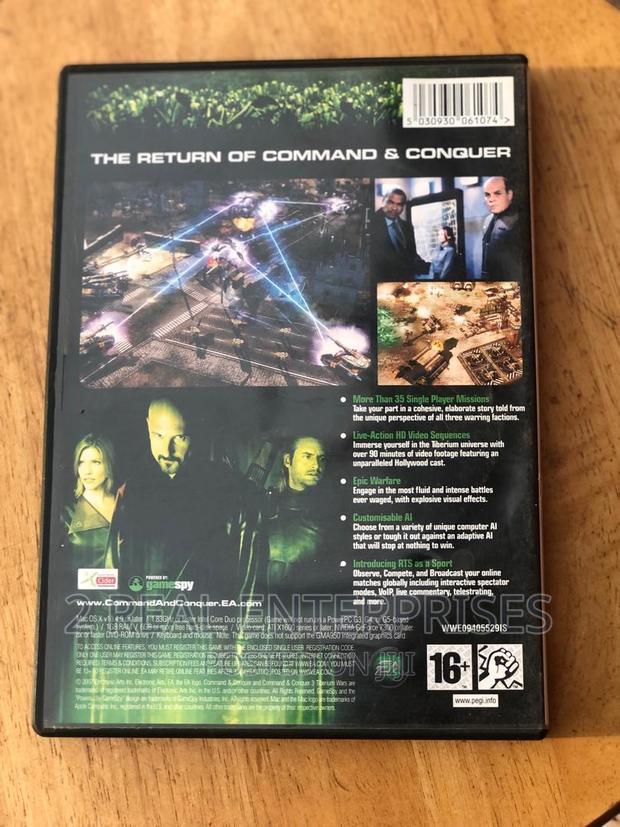 Command Conquer Tiberium Wars - MAC DVD - Video Game photo 2