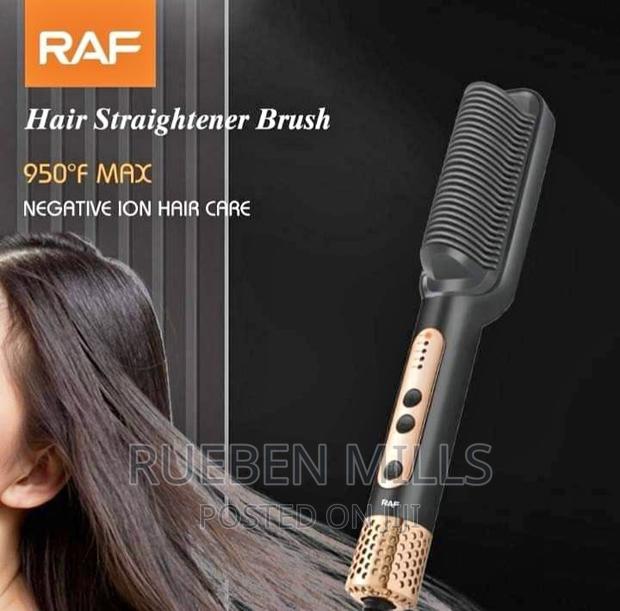 RAF 9500F Max Heating Ring Hot Comb Hair Straightener Brush · Photo 2