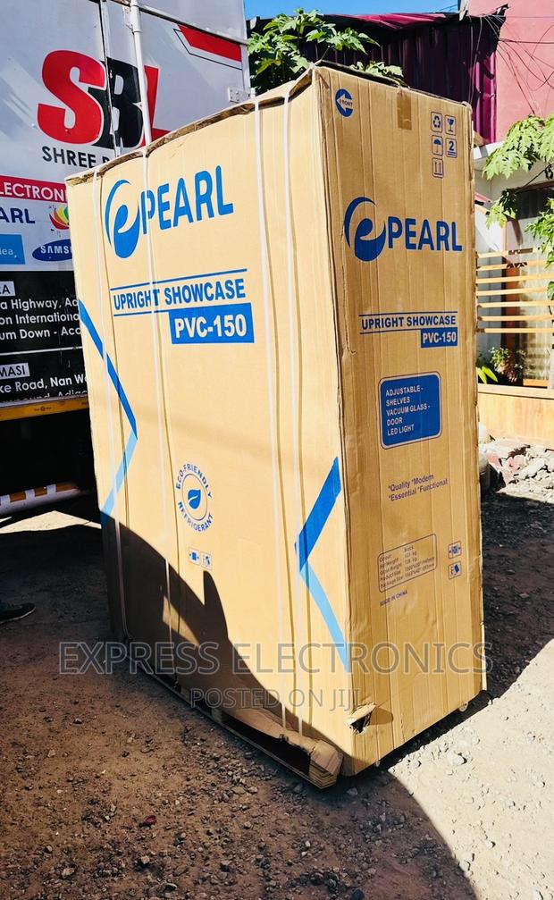 PVC<150 > Display Fridge Pearl Three Doors White · Photo 2