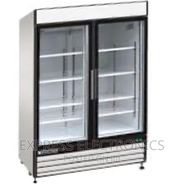 Pearl Display <<Fridge PVC-74 Double Door White · Photo 2