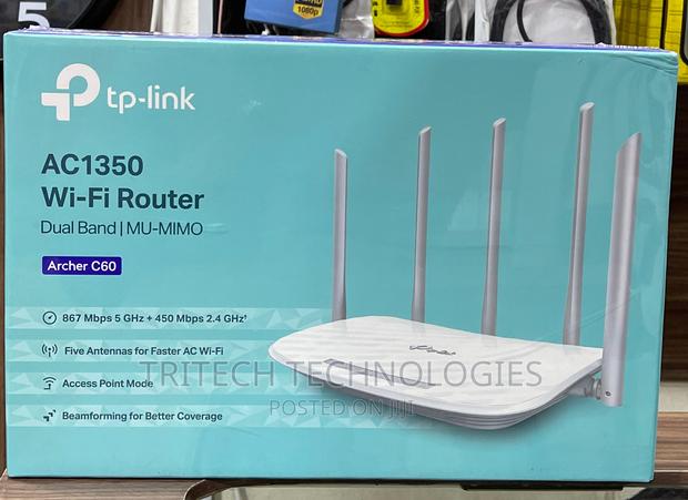 TP-LINK ARCHER C60 AC1350 Wireless Dual Band Router · Photo 4