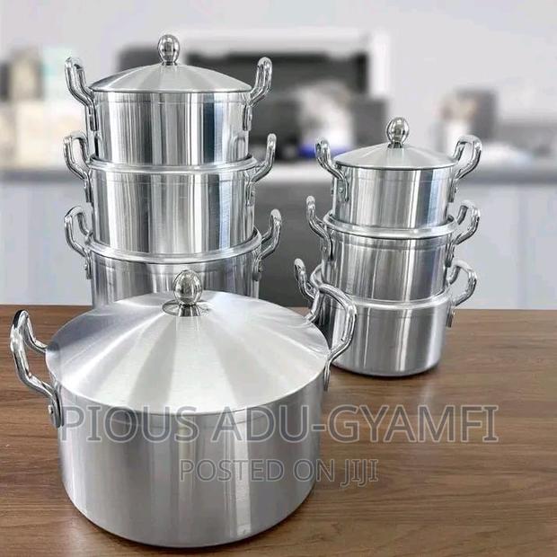 7 Set Silver Cookware · Photo 2