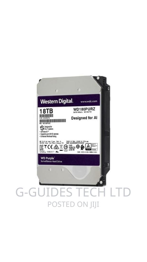 Western Digital 18tb Purple Surveillance Hard Drive · Photo 3