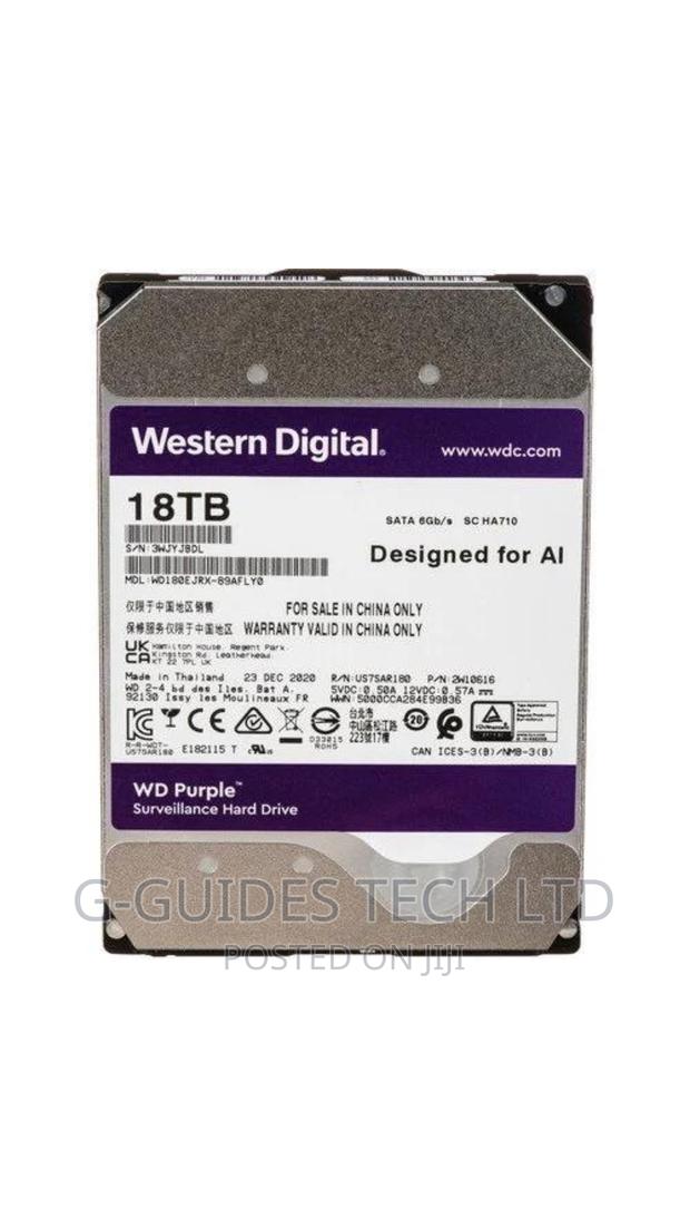 Western Digital 18tb Purple Surveillance Hard Drive · Photo 4