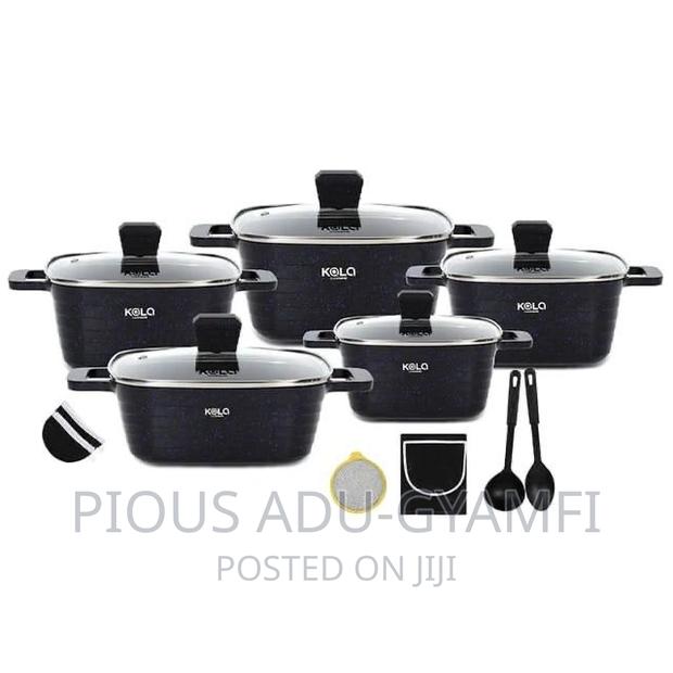 10pcs Kola Granite Cookware Set · Photo 2