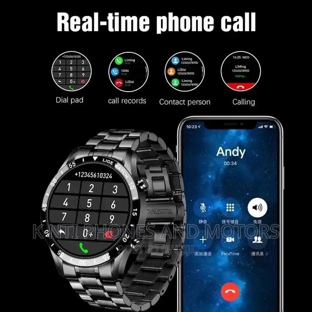 Stainless Steel Smartwatch