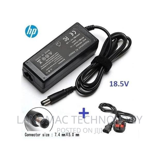 Hp Big Pin Replacement Laptop Adapter - 18.5V With Fused Pow · Photo 2