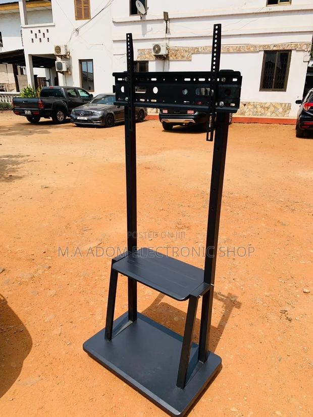 Authentic Mobile Tv Stand With Wheels for 32” to 75 Inch Tv. · Photo 2