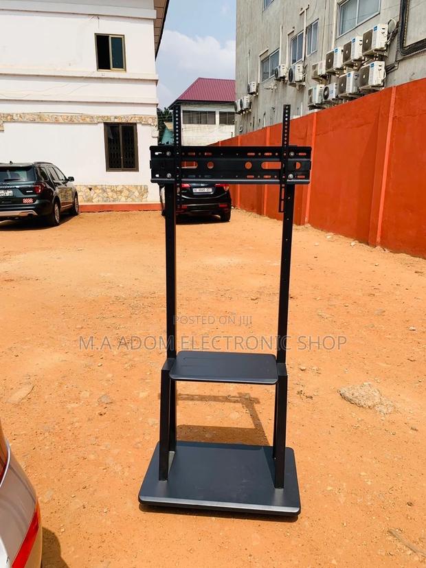 Shop Adorable Mobile Tv Stand With Wheels for 32”-75” Tv. · Photo 2