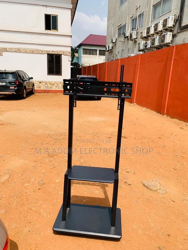Authentic Mobile Tv Stand With Wheels For(32”-75”)Tv · Photo 2