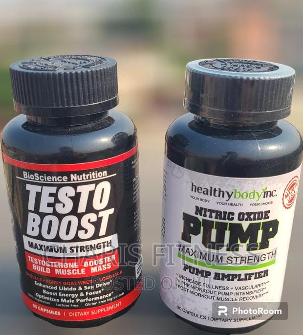Testosterone Booster + Muscle Pump Amplifie(Gains Galore) · Photo 4